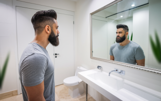 homme-dos-reflet-barbe-stylisee