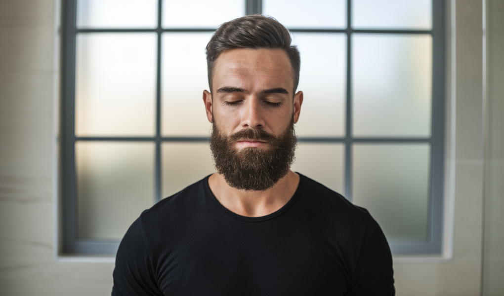 homme-barbu-vitre-salle-bain