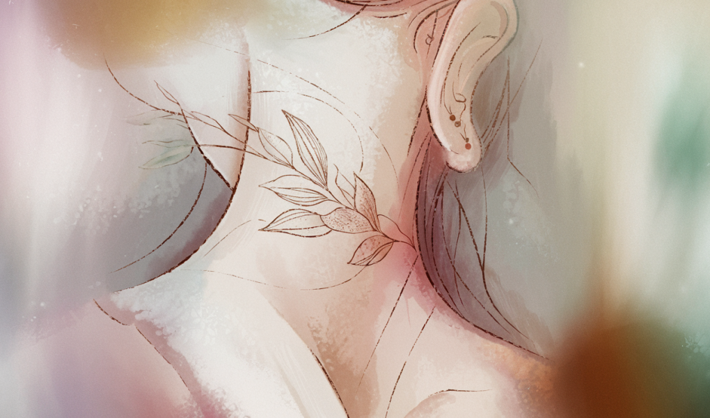 nuque-oreille-tatouage-delicat-pastel