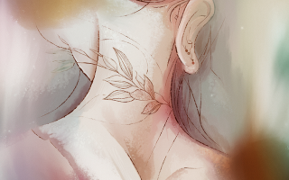 nuque-oreille-tatouage-delicat-pastel