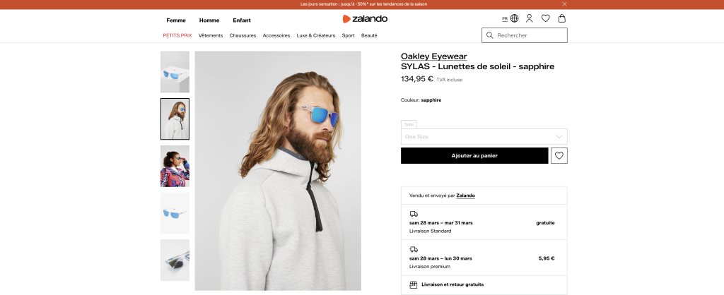 Lunette de soleil Oakley