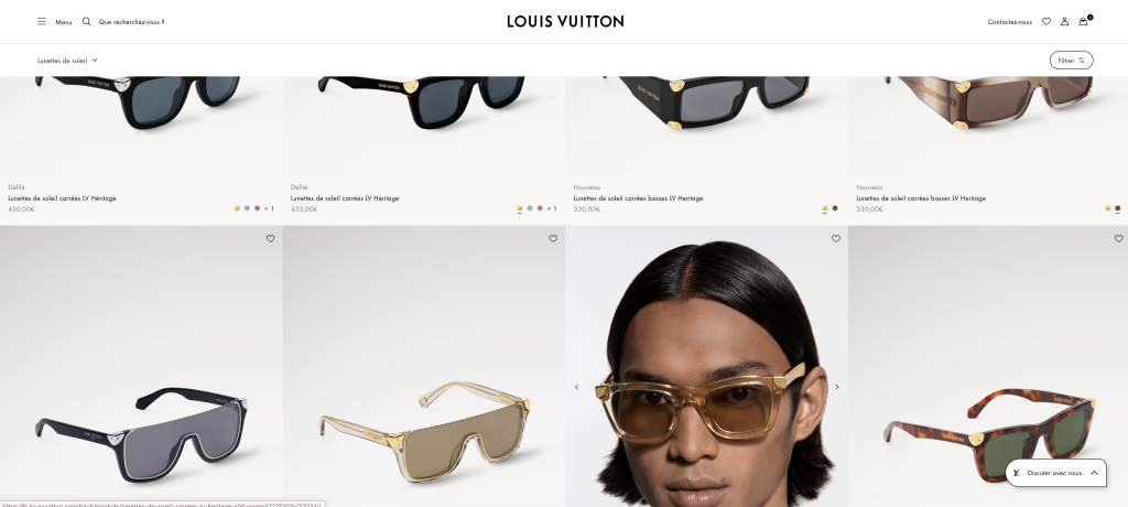 Lunette de soleil louis vuitton