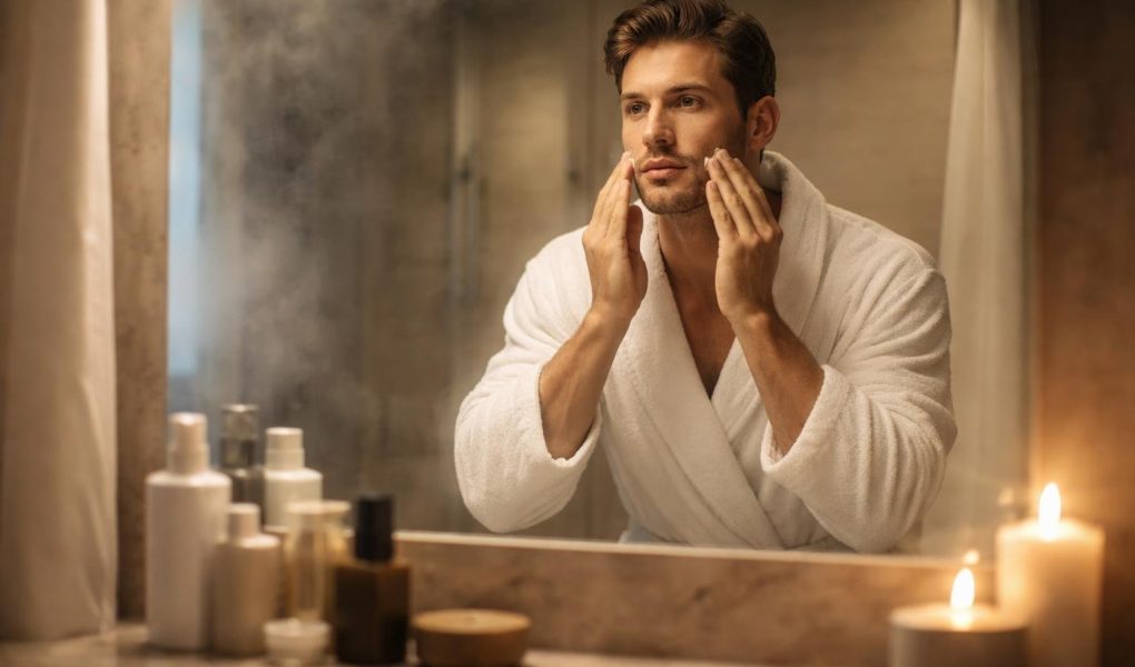 homme-salle-bain-miroir-embrume