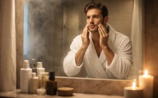 homme-salle-bain-miroir-embrume