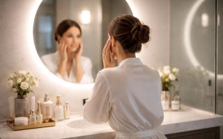 femme-miroir-salle-bain-moderne