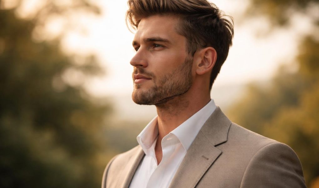 homme-profil-machoire-lumiere-douce