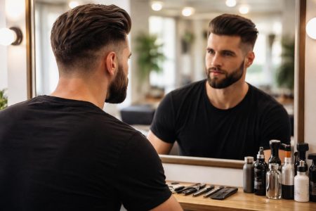 homme-barbe-miroir-salon-moderne