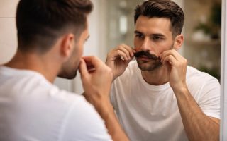 homme-miroir-moustache-soignee