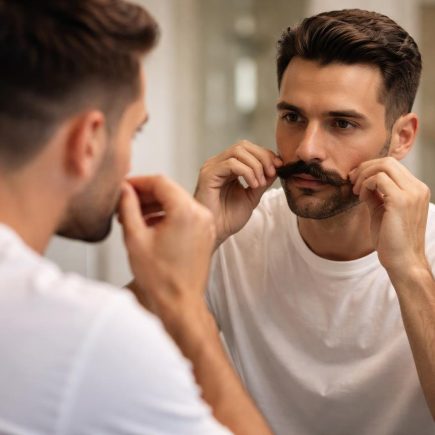 homme-miroir-moustache-soignee