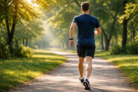 homme-marche-sport-parc-verdoyant