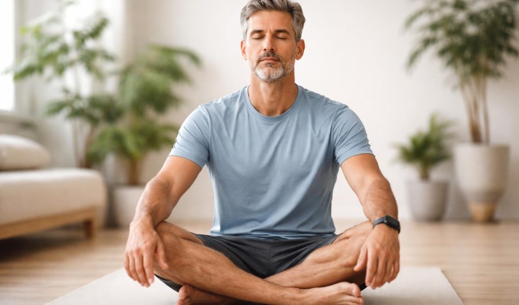 homme-sportif-detendu-plantes-interieur