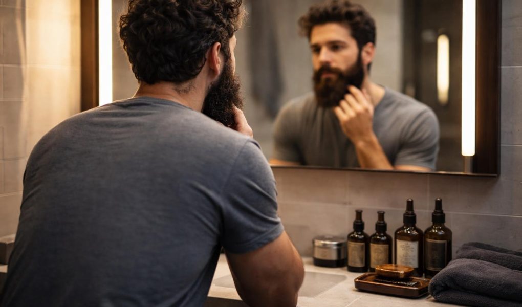 homme-barbe-miroir-salle-bain