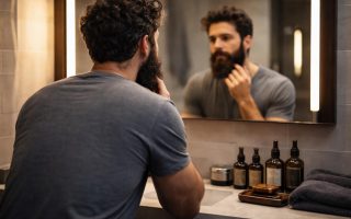 homme-barbe-miroir-salle-bain