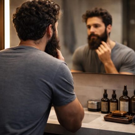 homme-barbe-miroir-salle-bain