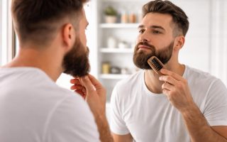 homme-barbe-miroir-salle-bain