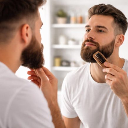 homme-barbe-miroir-salle-bain