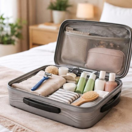 valise-cabine-ouverte-lit-toilette
