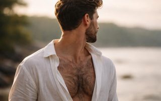 homme-dos-chemise-torse-poilu